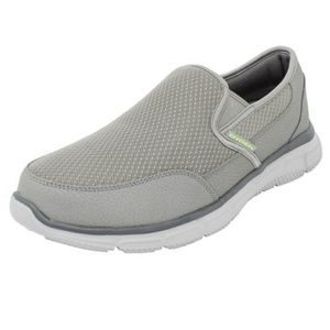 skechers memory foam mens slip on